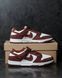 Кросівки Nike SB Dunk Low Sail Red Sepia NK368 фото 13