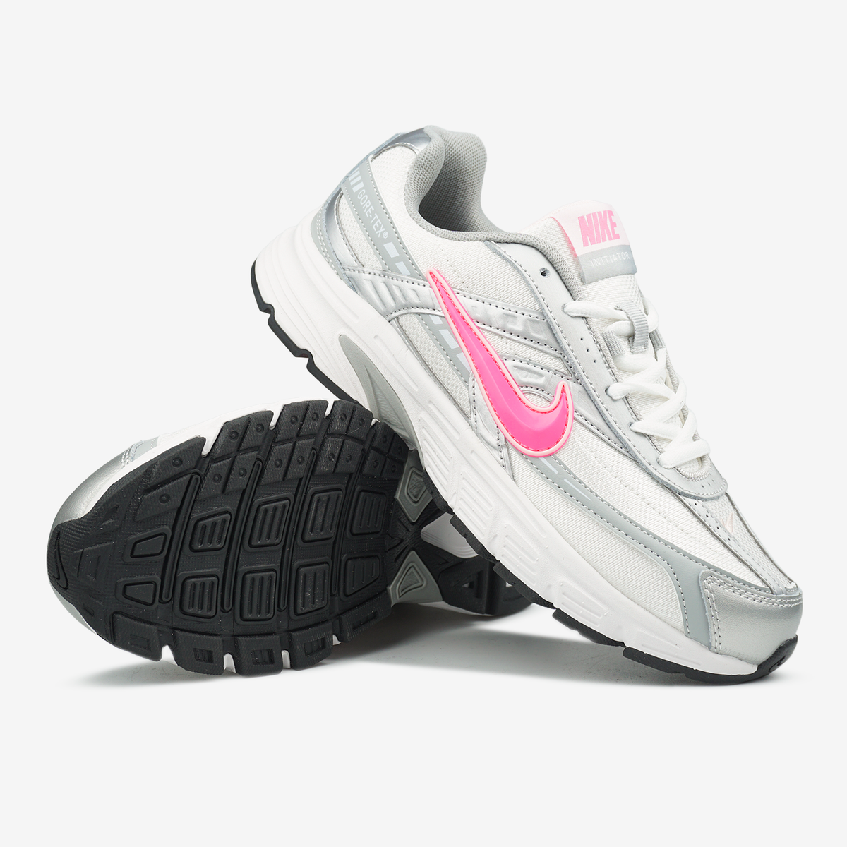 Nike Initiator White Grey Pink Swoosh 0411 фото