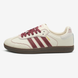 Adidas Wmns Samba OG Wonder White Maroon 1090 фото 2