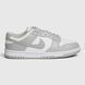 Кросівки Nike SB Dunk Low White Grey NK212 фото 1