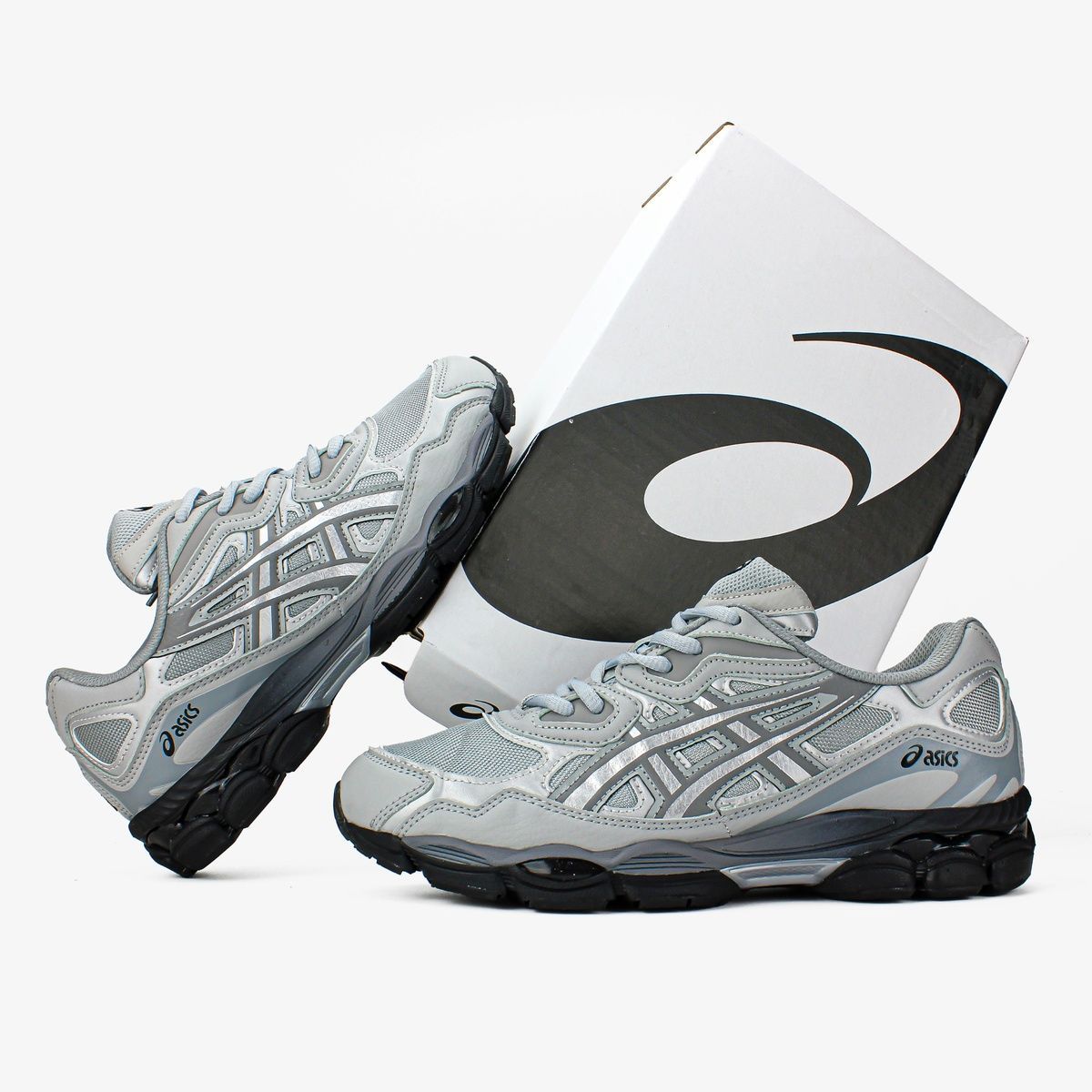 Кросівки Asics Gel-NYC "Grey Black" 015 фото