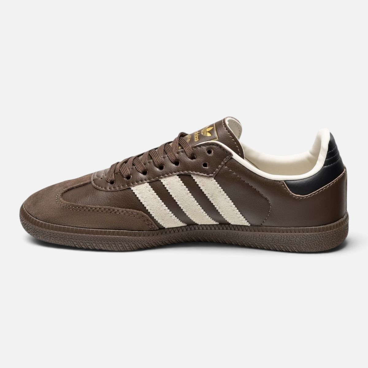 Adidas Samba OG Dark Brown Beige Gum C-02097 фото