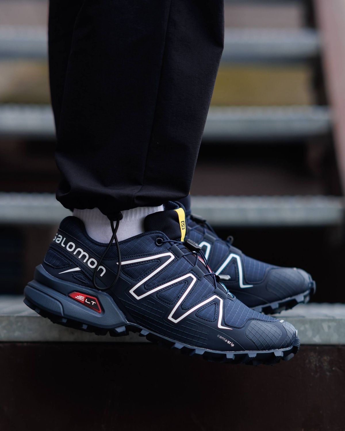 Кросівки Salomon Speedcross 3 Dark Blue SL026 фото Кросівки Salomon Speedcross 3 Dark Blue SL026 фото