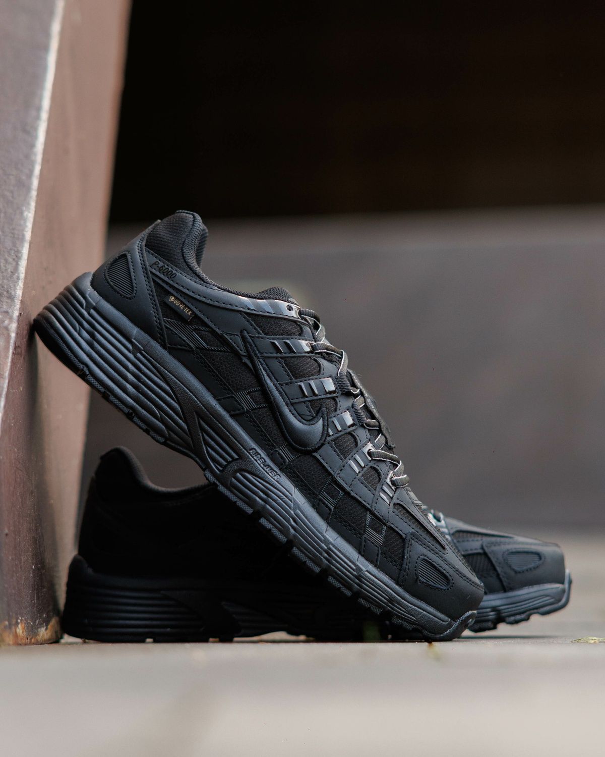 Кросівки Nike P-6000 Triple Black Gore-Tex NK378 фото