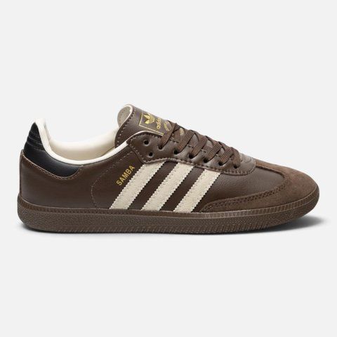 Adidas Samba OG Dark Brown Beige Gum C-02097 фото