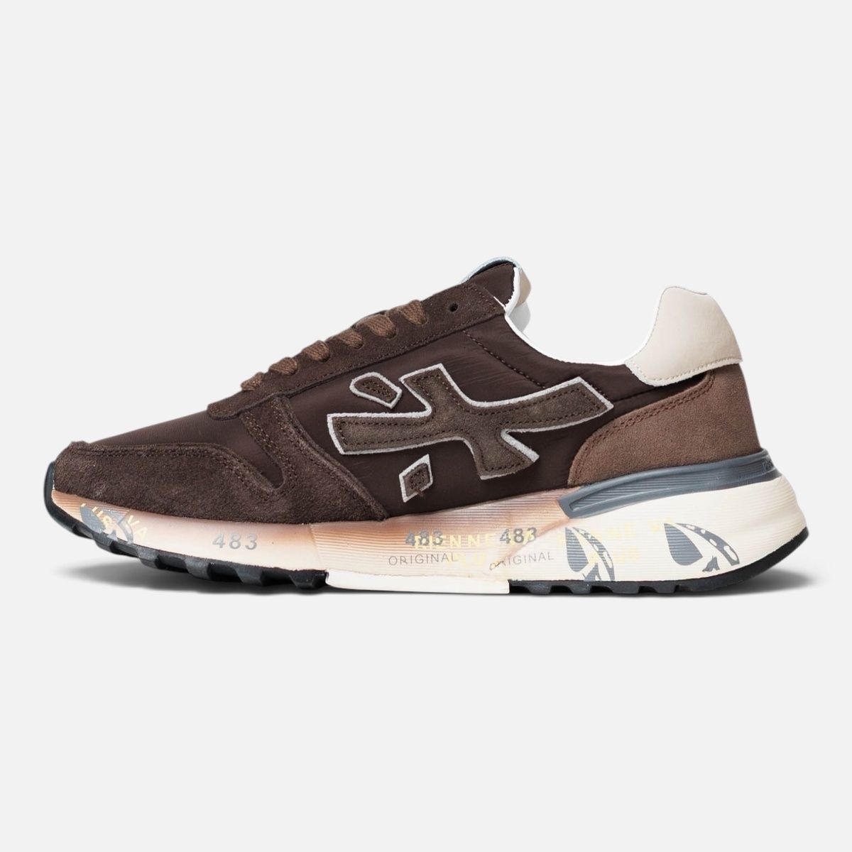 Кросівки Premiata Mick 24 Brown PR015 фото