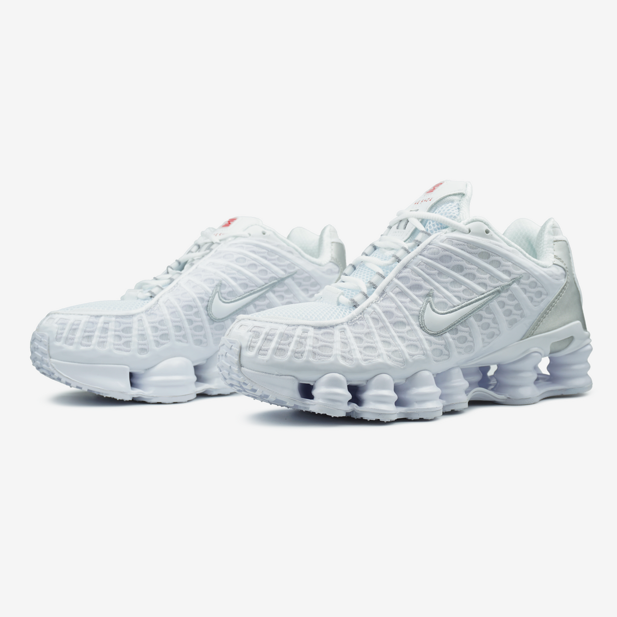 Nike Shox TL White Silver 0054 фото