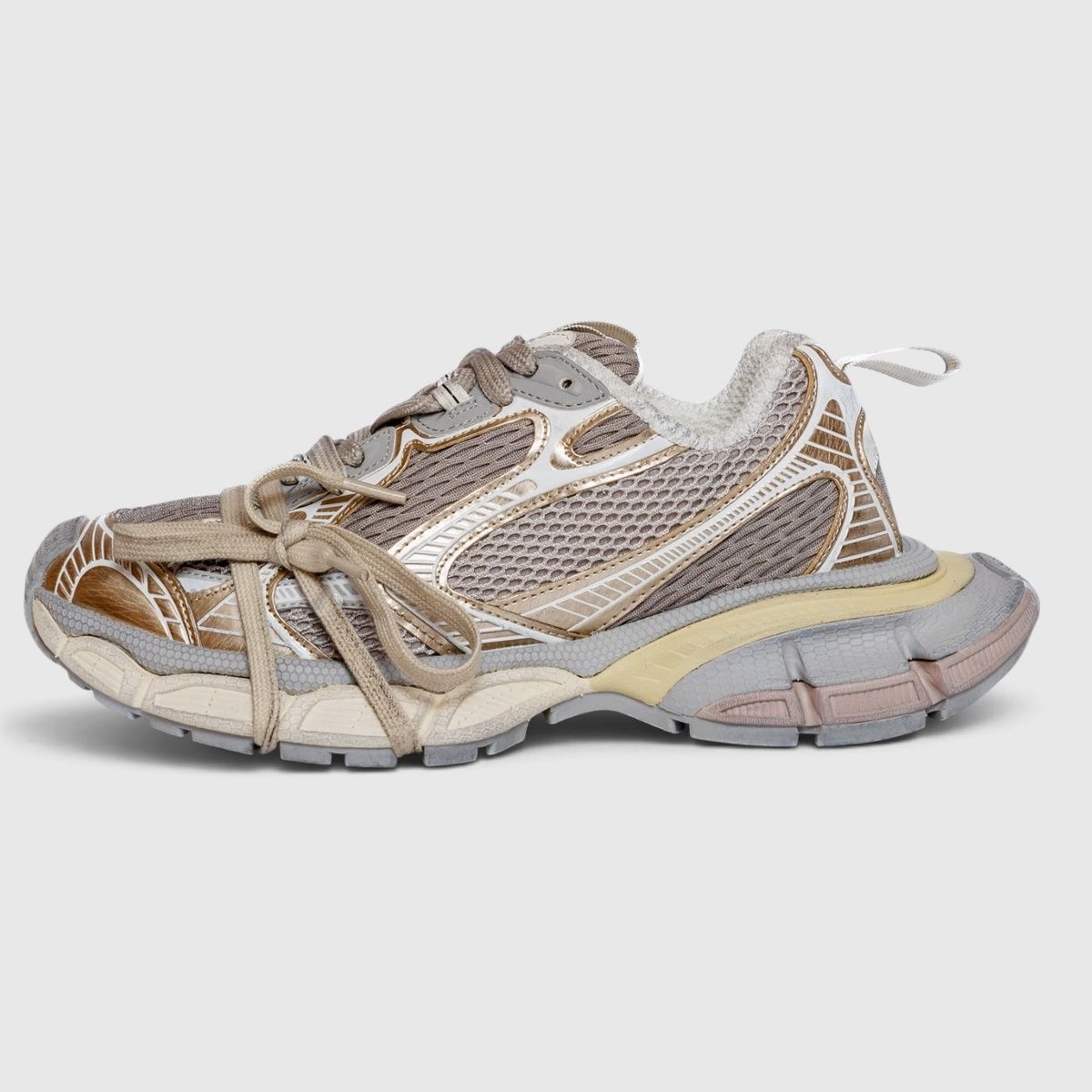 Кросівки Balenciaga 3XL Dirty Beige Grey BL007 фото