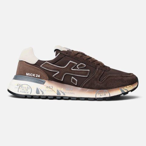 Кросівки Premiata Mick 24 Brown PR015 фото
