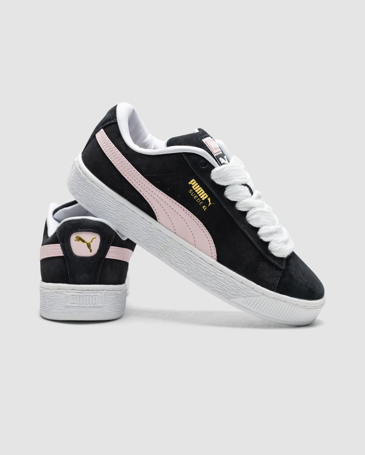 Puma Suede XL Black-Whisp Of Pink C-22003 фото