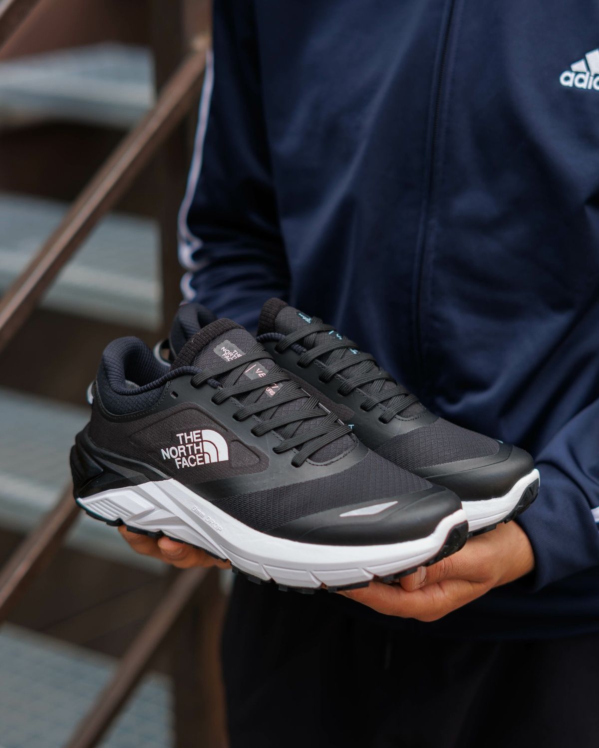 Кросівки The North Face Vectiv Enduris 3 Gore-Tex Black White TN012 фото