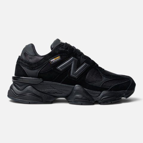 Кросівки New Balance 9060 Triple Black Cordura NB179 фото