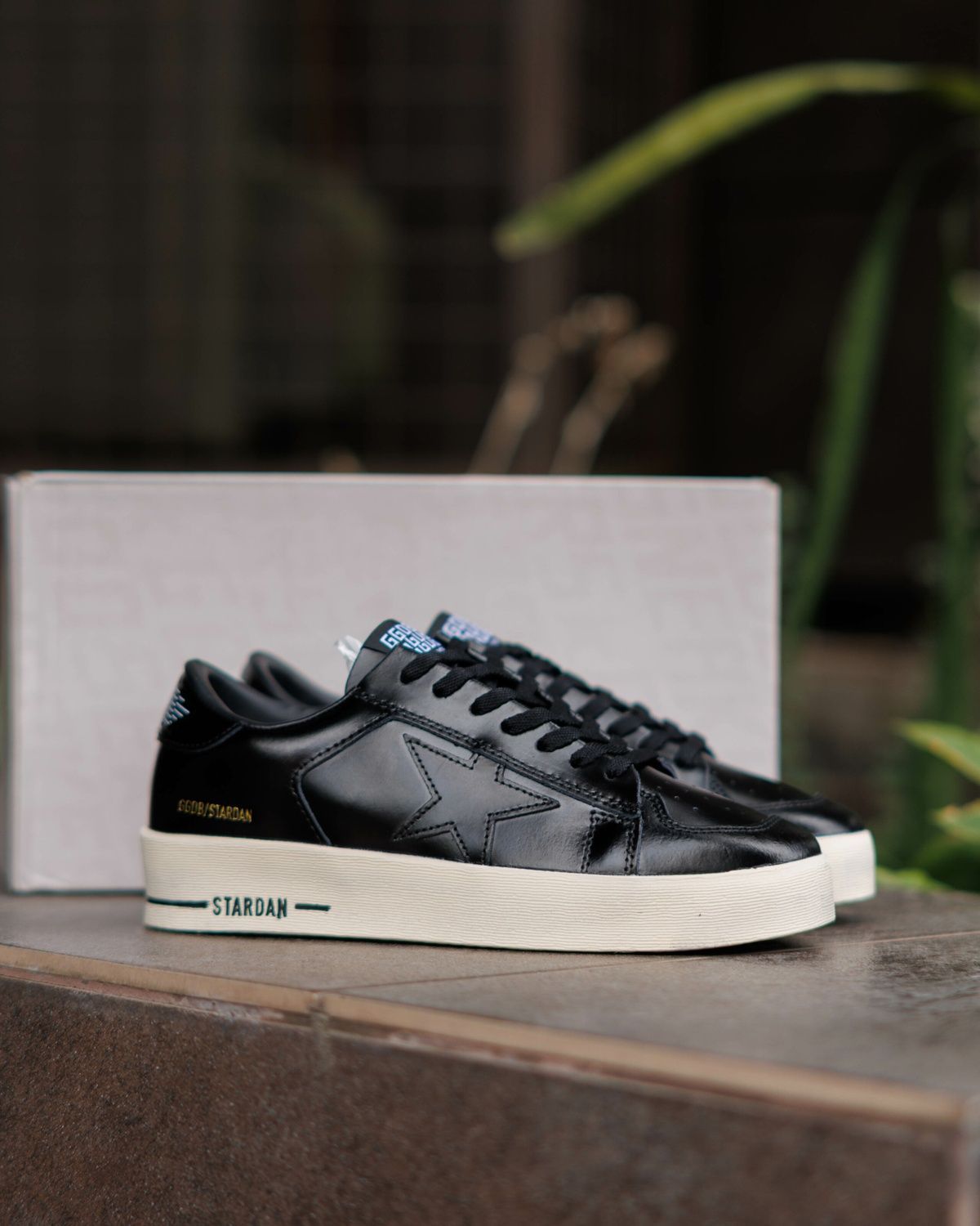 Кросівки Golden Goose GGDB Stardan Black White GG001 фото
