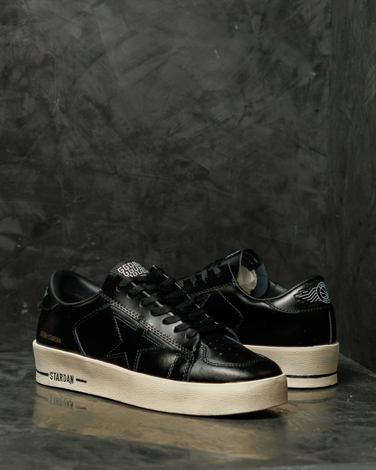 Кросівки Golden Goose GGDB Stardan Black White GG001 фото