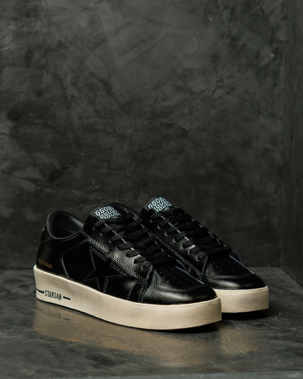 Кросівки Golden Goose GGDB Stardan Black White GG001 фото