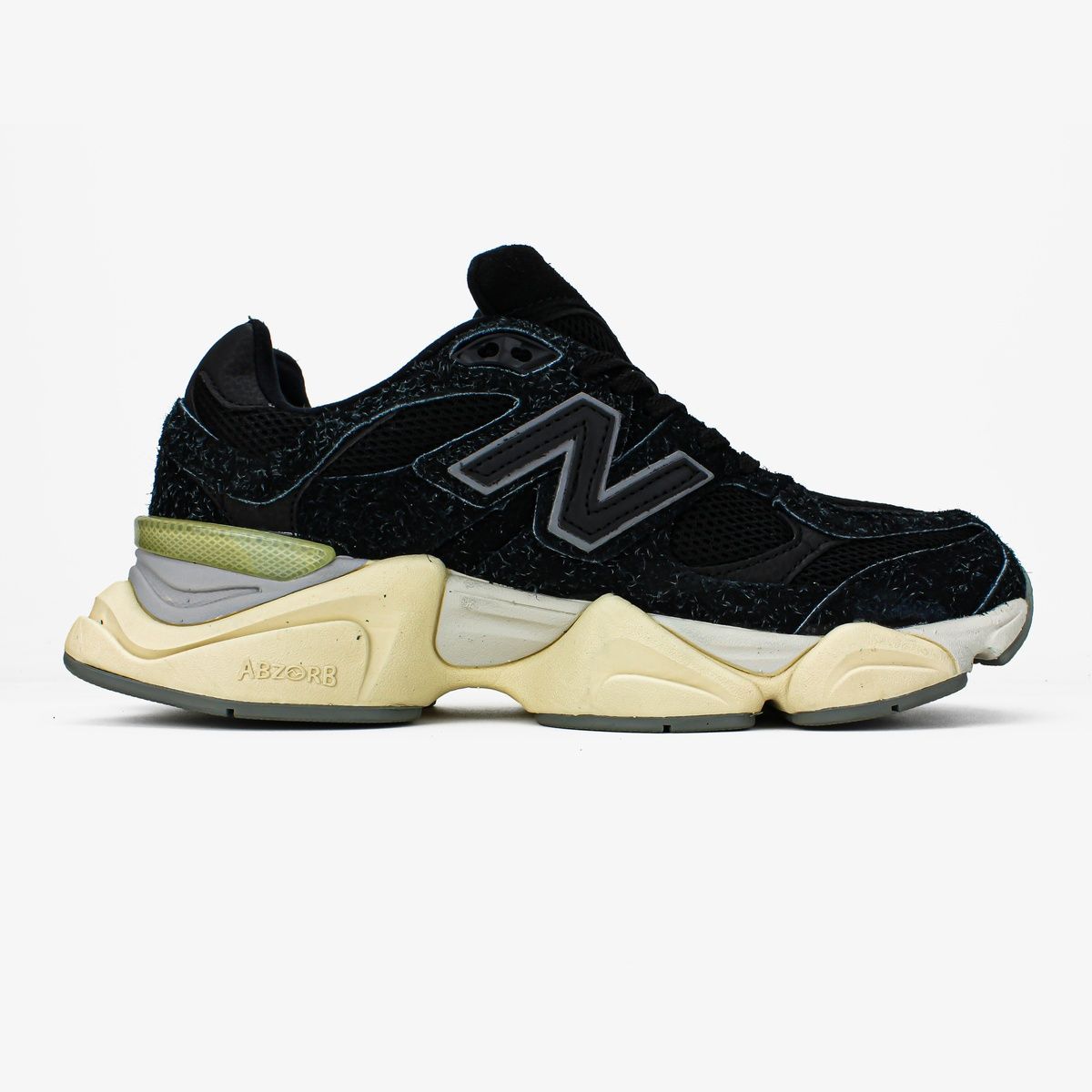 Кросівки New Balance 9060 "Black Suede" 3130 фото