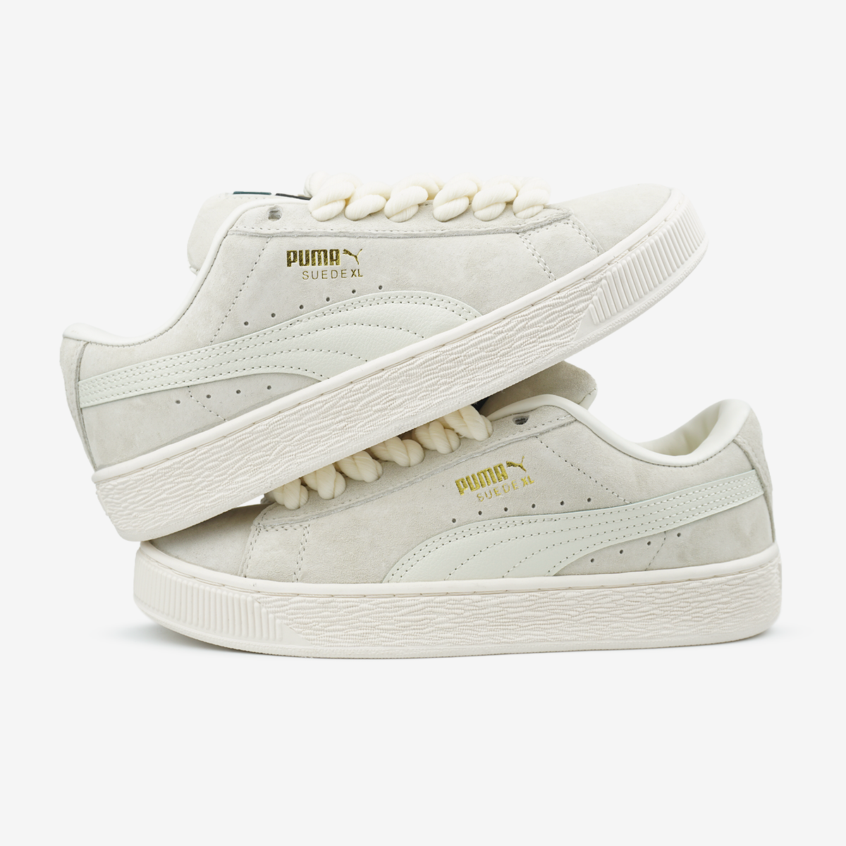 Puma Suede XL Beige Rope Laces 14014 фото