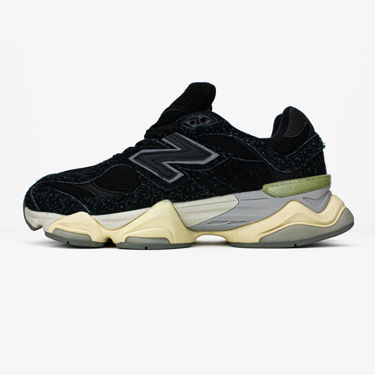 Кросівки New Balance 9060 "Black Suede" 3130 фото