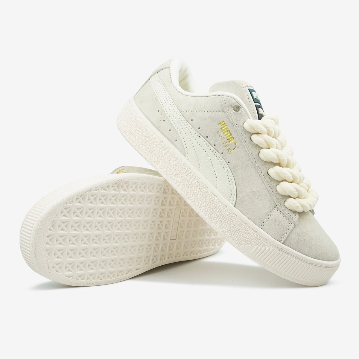 Puma Suede XL Beige Rope Laces 14014 фото