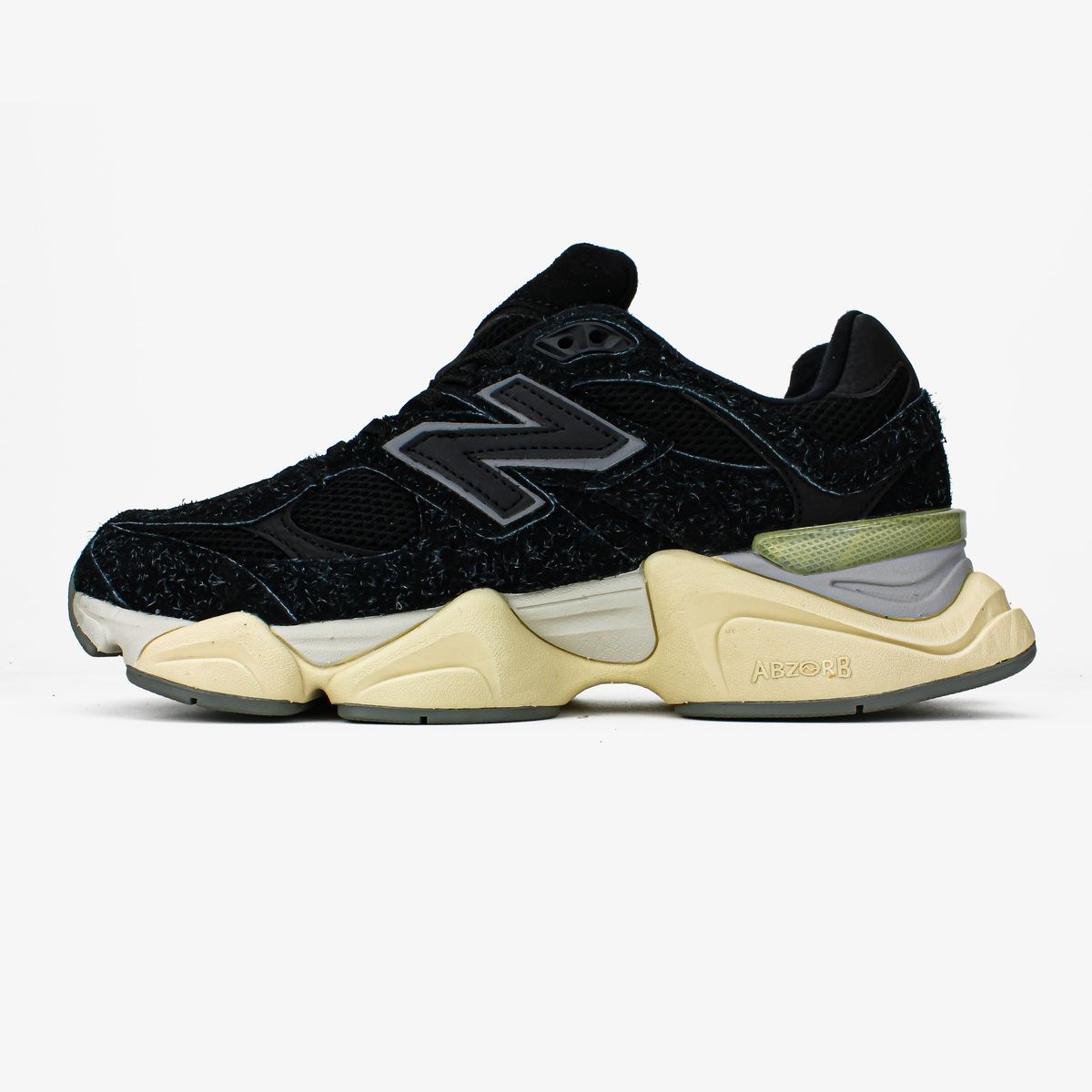Кросівки New Balance 9060 "Black Suede" 3130 фото
