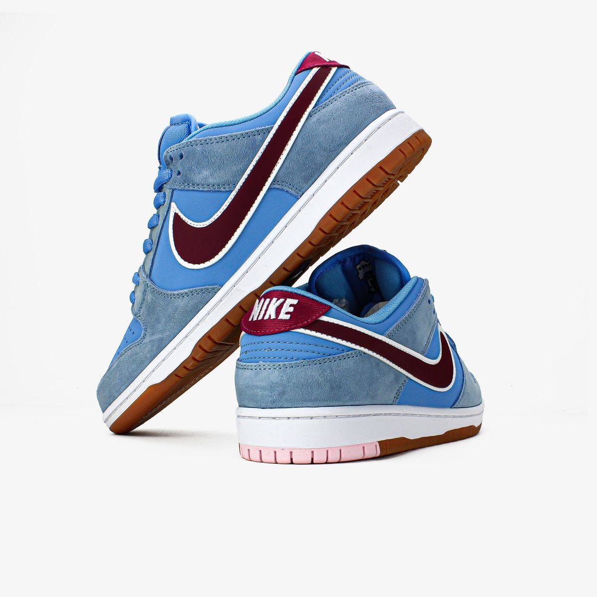 Кросівки Nike Sb Dunk Low Valour Blue Team Maroon 0428 фото