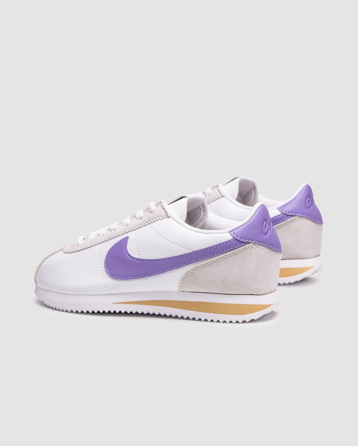 Nike Cortez White/Purple C-01163 фото