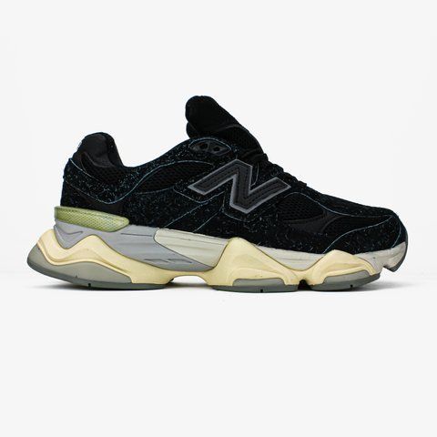 Кросівки New Balance 9060 "Black Suede" 3130 фото