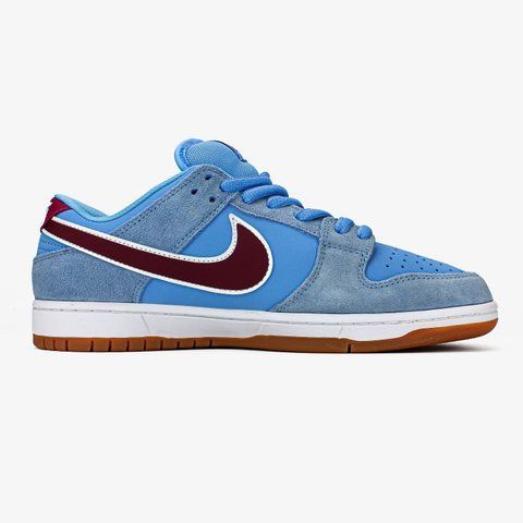 Кросівки Nike Sb Dunk Low Valour Blue Team Maroon 0428 фото