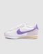 Nike Cortez White/Purple C-01163 фото 2