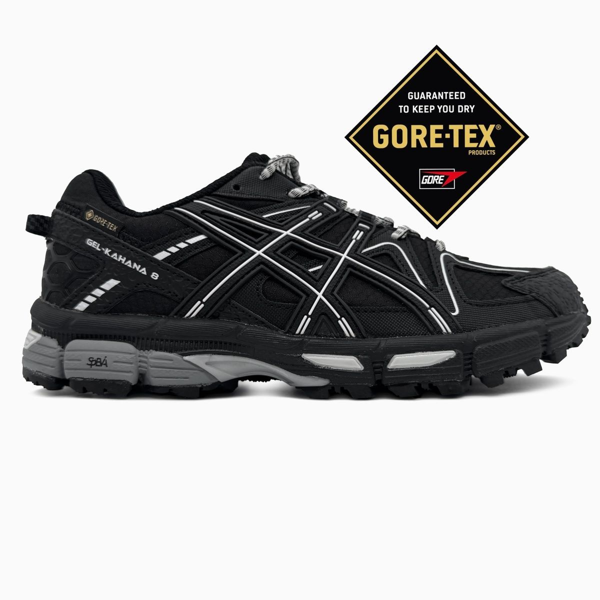Asics Gel-Kahana 8 Black/White Gore-Tex ACS-0212 фото
