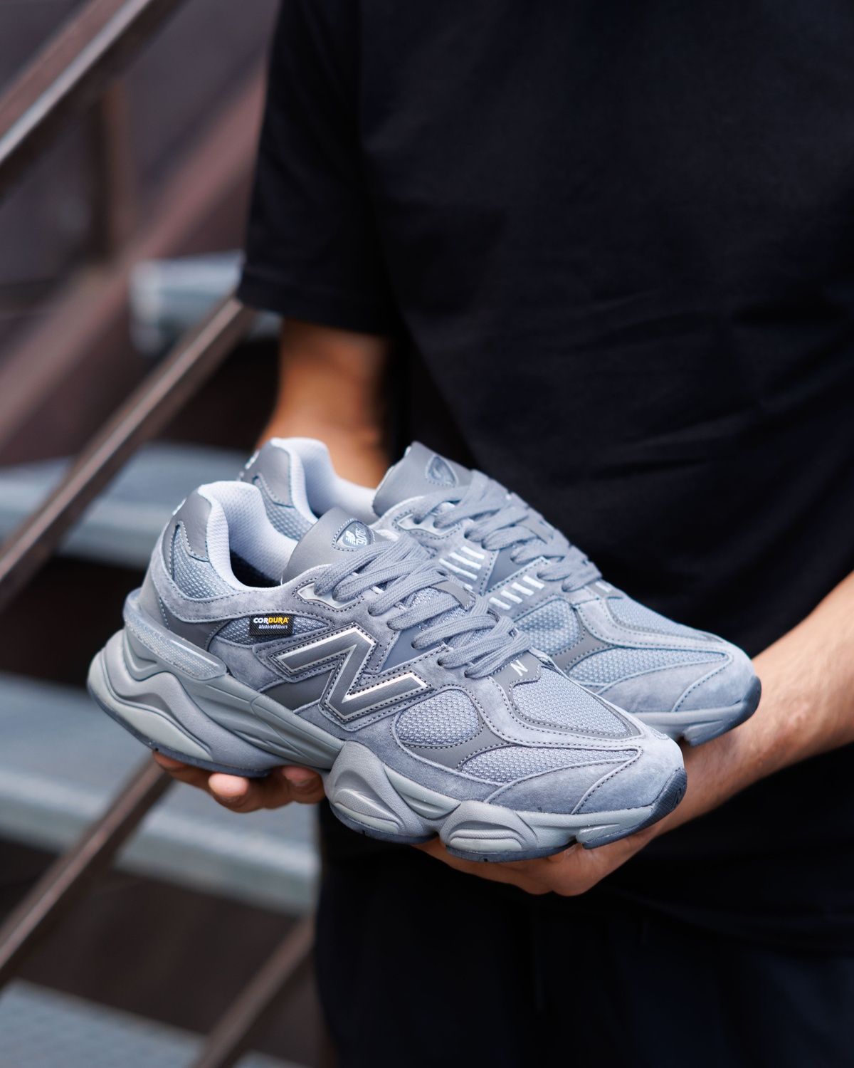 Кросівки New Balance 9060 Dark Grey Cordura NB178 фото
