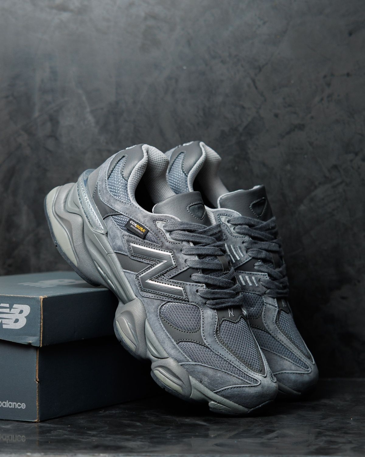 Кросівки New Balance 9060 Dark Grey Cordura NB178 фото