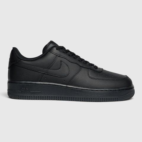 Кросівки Nike Air Force 1 Low &lsquo;07 Black Edition NK329 фото