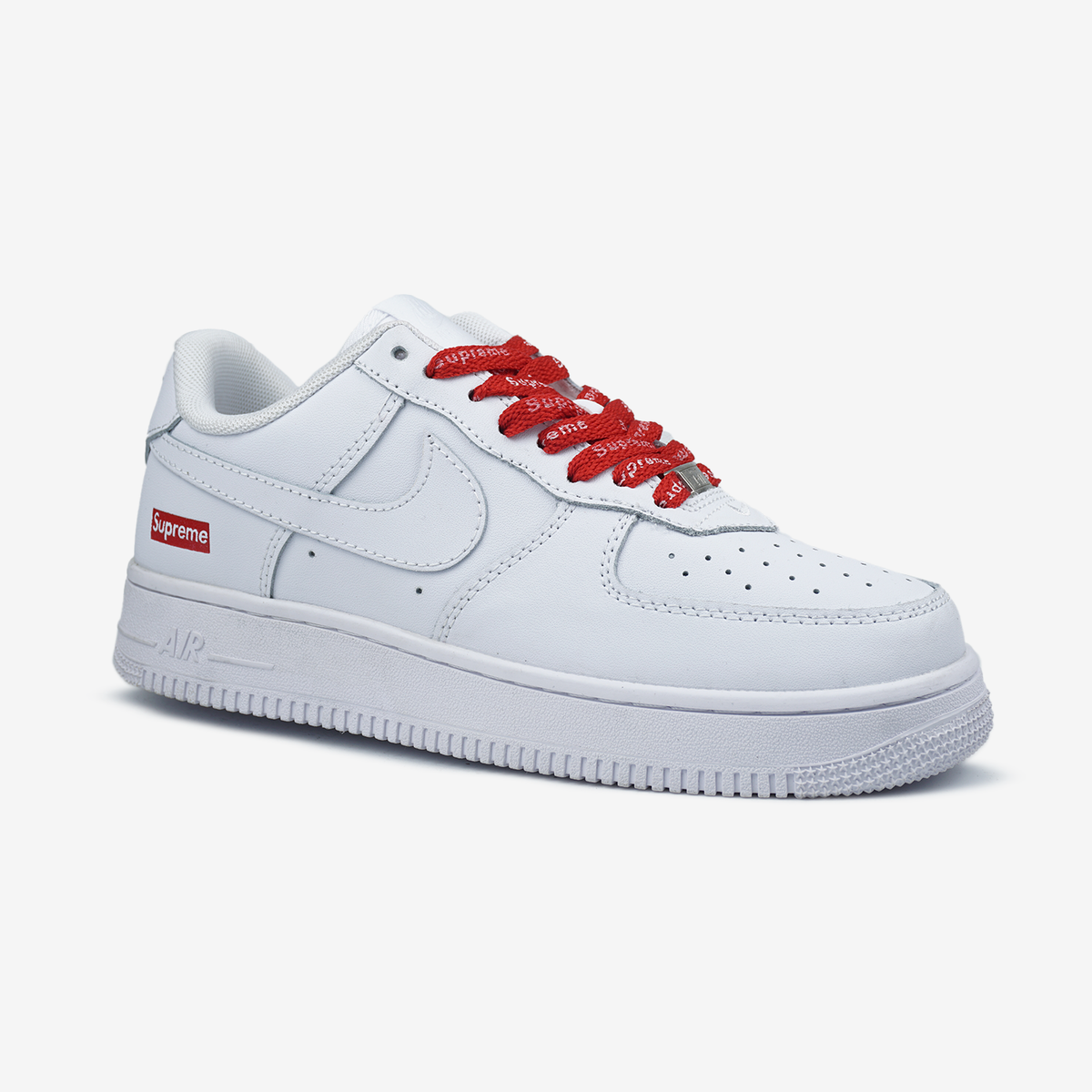 Nike Air Force 1 Low Supreme White 0070 фото
