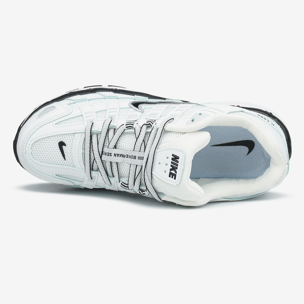 Nike P-6000 White Black Swoosh 0405 фото