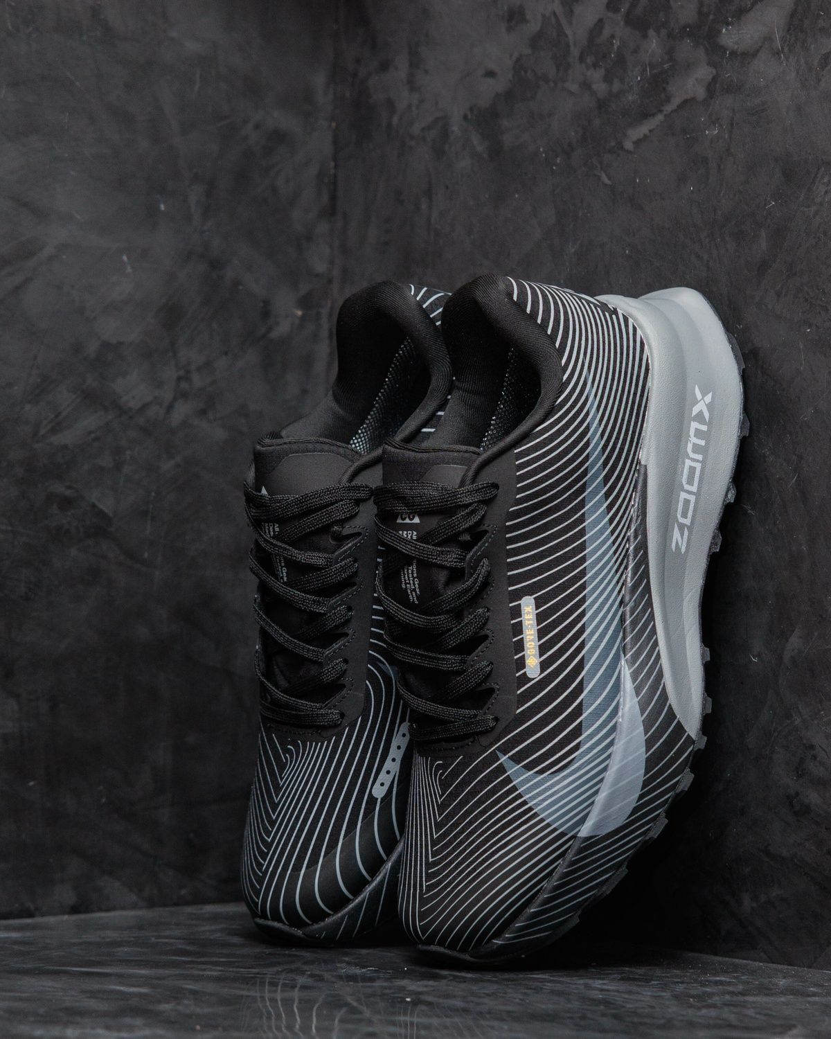 Nike ACG Ultrafly Trail Gore-Tex Black Grey NK396 фото