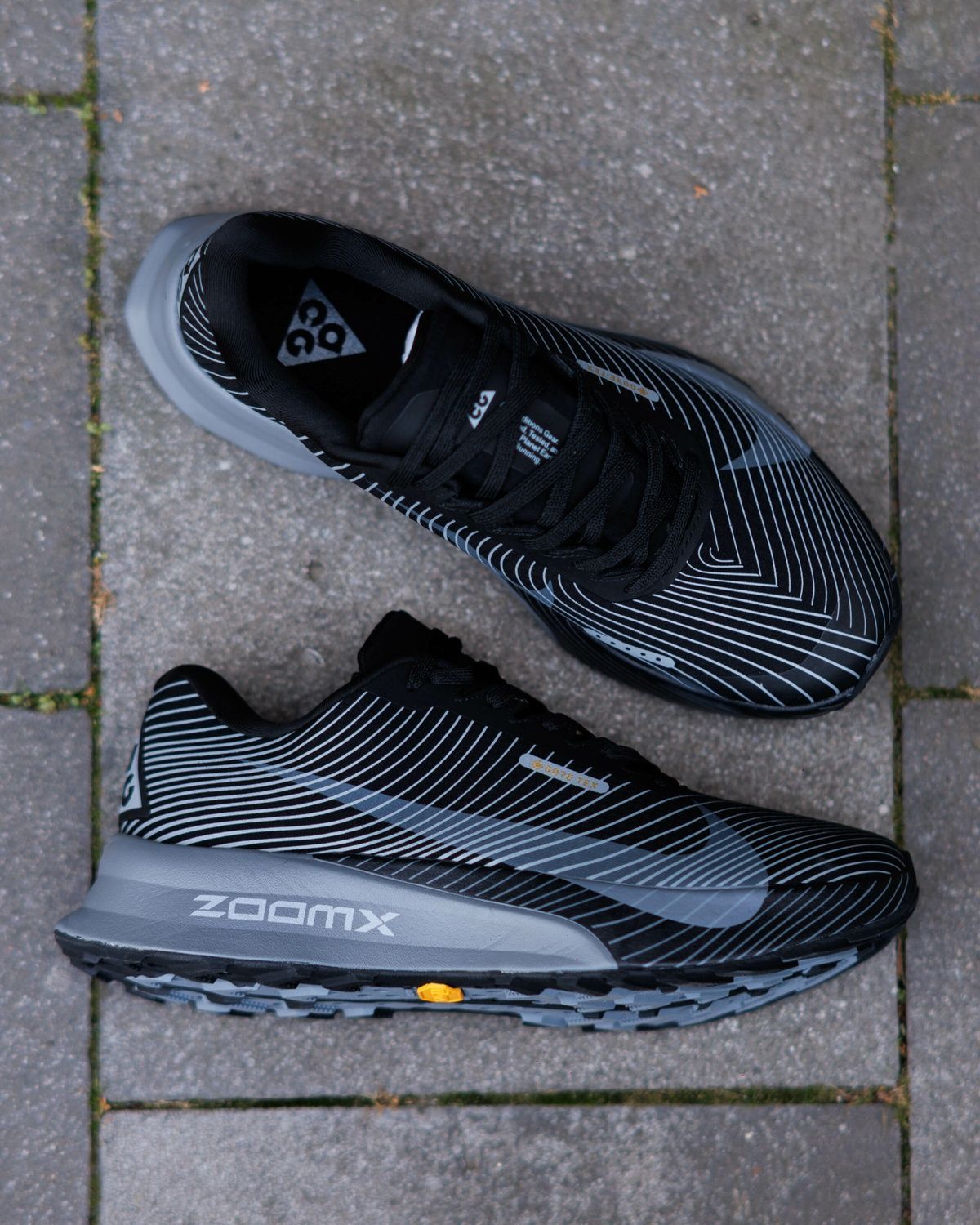 Nike ACG Ultrafly Trail Gore-Tex Black Grey NK396 фото