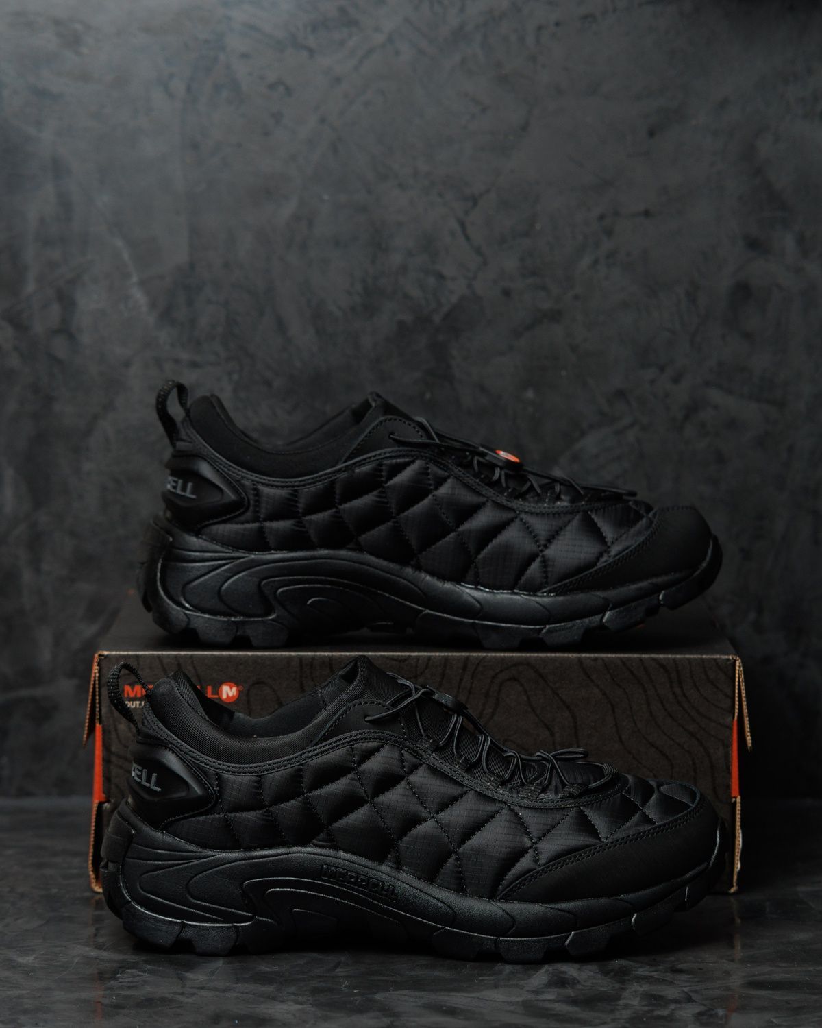 Кросівки Merrell Ice Cap Moc II Triple Black Silver MR022 фото
