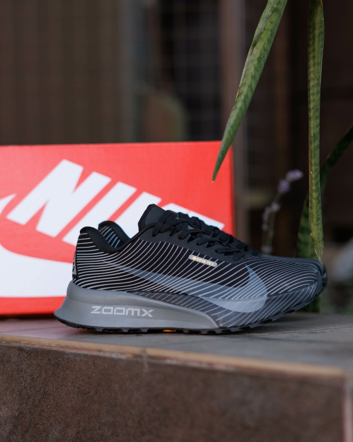 Nike ACG Ultrafly Trail Gore-Tex Black Grey NK396 фото