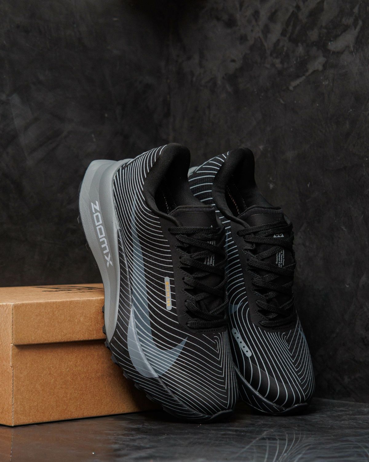 Nike ACG Ultrafly Trail Gore-Tex Black Grey NK396 фото