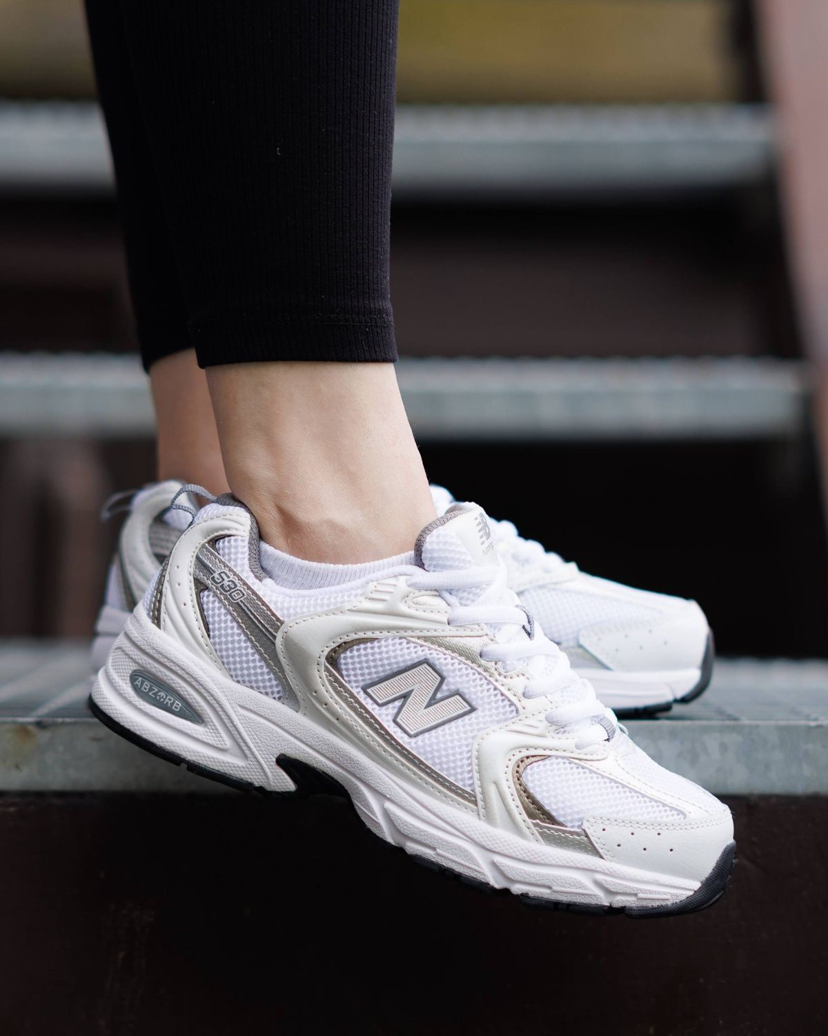 Кросівки New Balance 530 White Grey NB175 фото