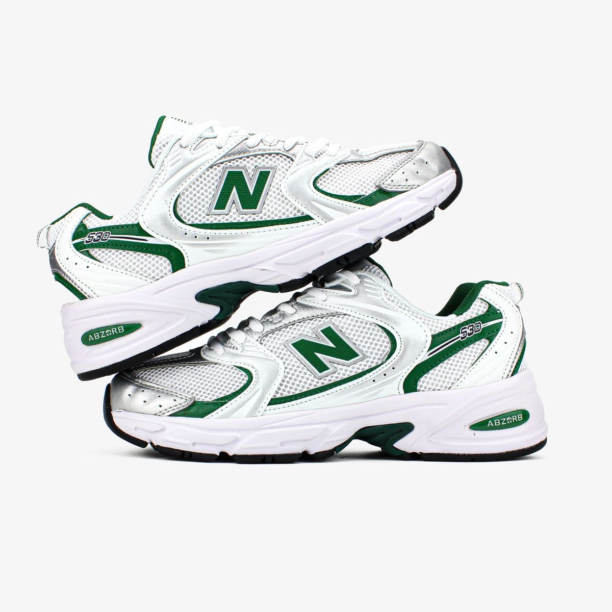 Кросівки New Balance 530 "White/Green" 4017 фото