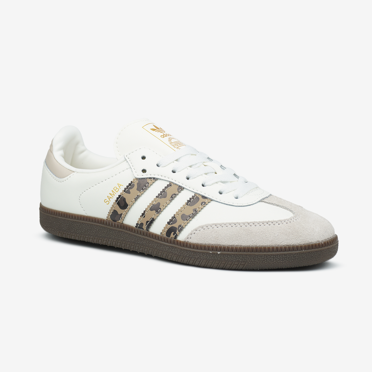 Adidas Wmns Samba Light Beige Leo 1087 фото