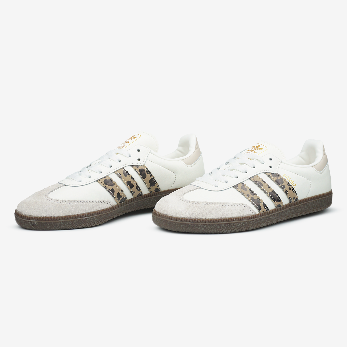 Adidas Wmns Samba Light Beige Leo 1087 фото