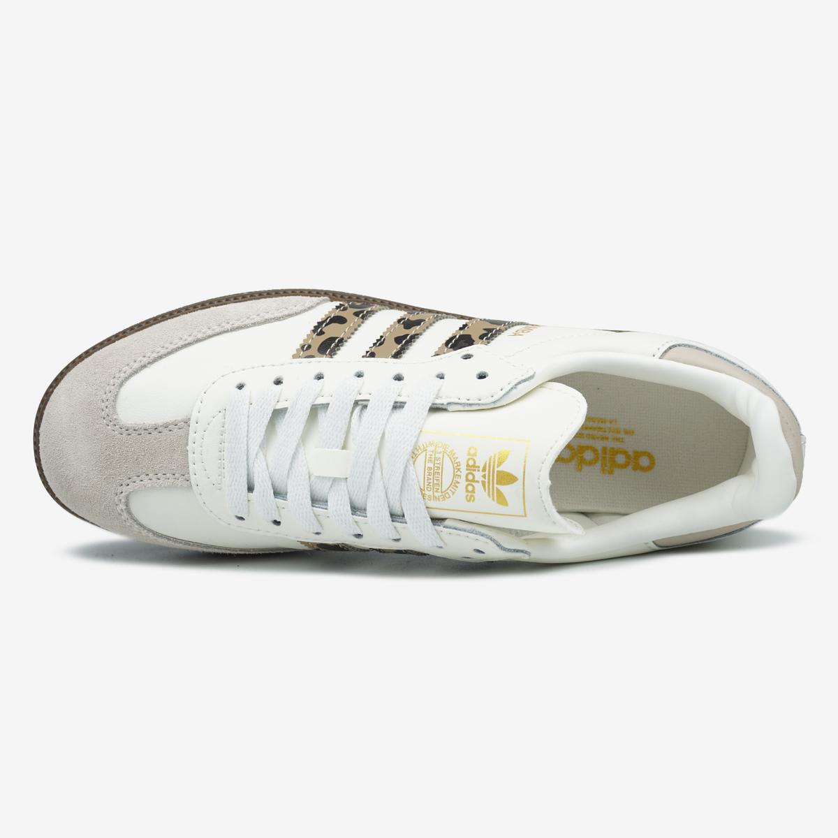 Adidas Wmns Samba Light Beige Leo 1087 фото