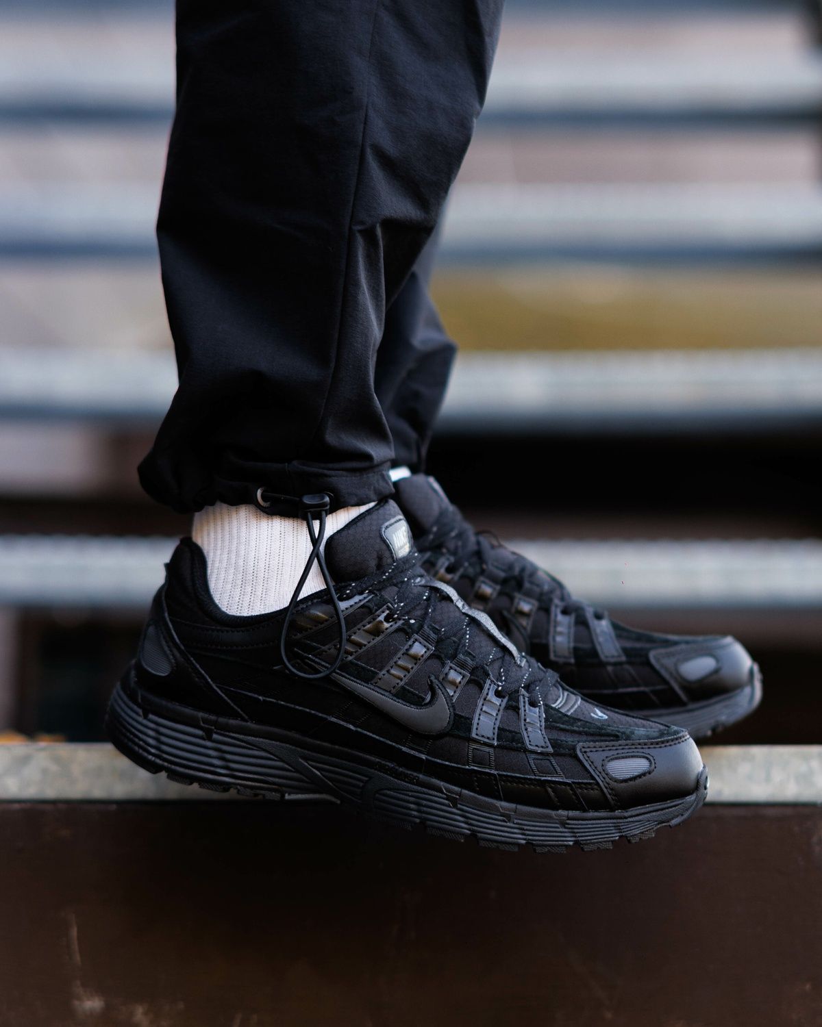 Nike P-6000 Gore-Tex Black Grey NK397 фото