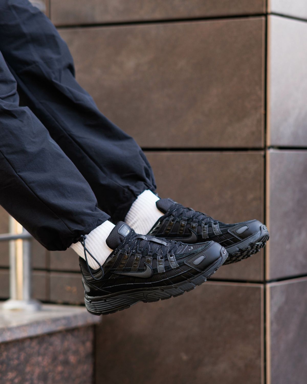 Nike P-6000 Gore-Tex Black Grey NK397 фото