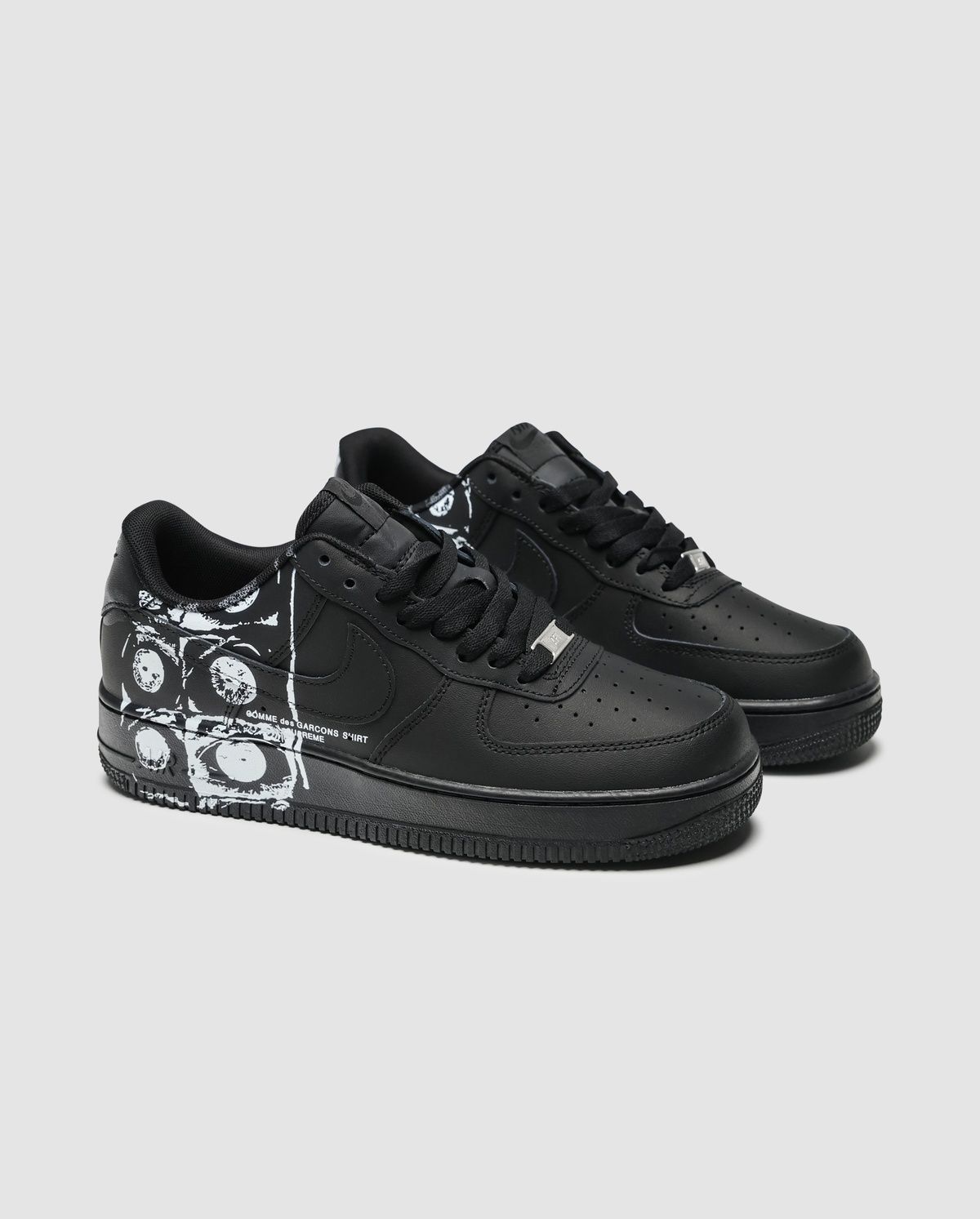 Nike Air Force 1 Low х Comme des Gar&ccedil;ons Supreme Black C-01243 фото
