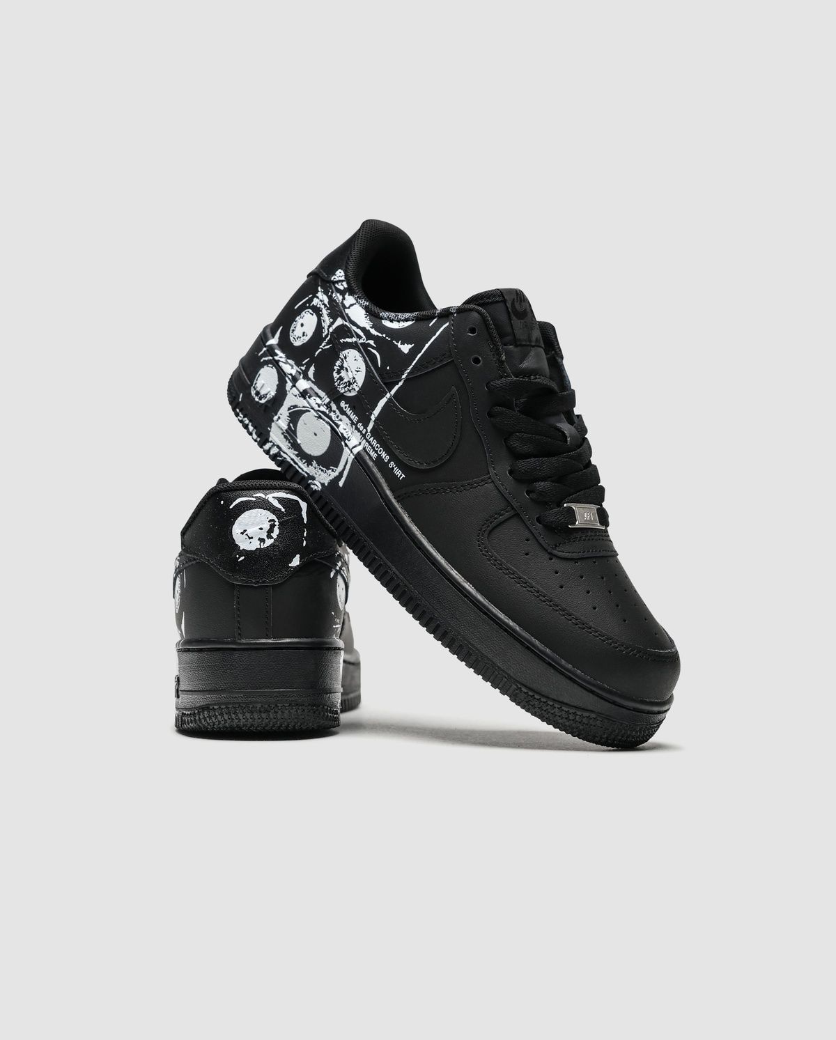 Nike Air Force 1 Low х Comme des Gar&ccedil;ons Supreme Black C-01243 фото