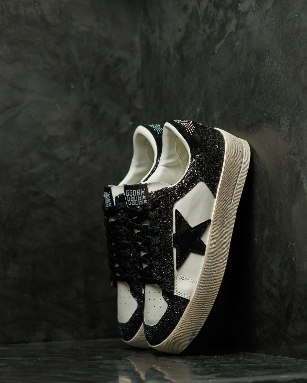 Кросівки Golden Goose GGDB Stardan Black White GG003 фото